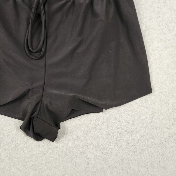 NWT Beyond Control Blouson Romper Size 8 One Piece Swimwear Black - Picture 9 of 16